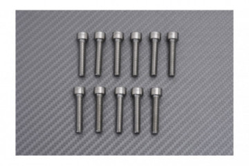 Carter Allumage alluminium FACTORY PRO avec tampon de protection SUZUKI GSXR 600 / 750 / 1000 2000 - 2002 REF : COV-S51-LH-KT