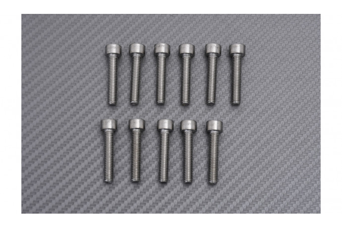 Carter Allumage alluminium FACTORY PRO avec tampon de protection SUZUKI GSXR 600 / 750 / 1000 2000 - 2002 REF : COV-S51-LH-KT