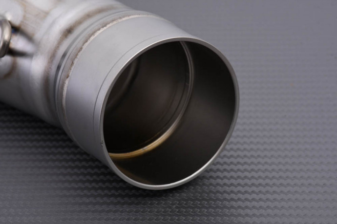 Tube intermédiaire / Mid Pipe TITANE de ligne complète AKRAPOVIC L-A10E4TR APRILIA RSV / TUONO 1000 1999 - 2005 Tube intermédiaire / Mid Pipe TITANE de ligne complète AKRAPOVIC L-A10E4TR APRILIA RSV / TUONO 1000 1999 - 2005
