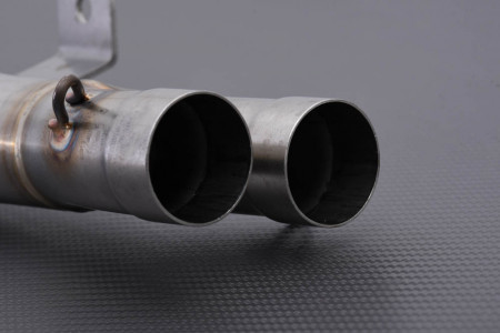 Tube intermédiaire / Mid Pipe INOX de ligne complète AKRAPOVIC L-Y2R1 YAMAHA MT03 / R3 / R25 2014 - 2019