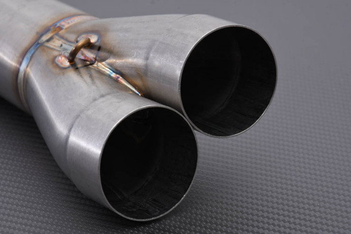 Mid Pipe / Tubo intermediario de línea completa AKRAPOVIC L-K6R2 KAWASAKI ZX6R / 636 1998 - 2002