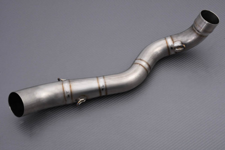 Tube intermédiaire / Mid Pipe TITANE de ligne complète AKRAPOVIC L-S10R6TL SUZUKI GSXR 1000 2007 - 2008