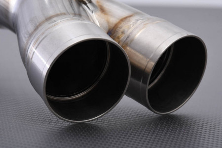 Tube intermédiaire / Mid Pipe TITANE de ligne complète AKRAPOVIC L-Y6E5TL YAMAHA YZF R6 2003 - 2005