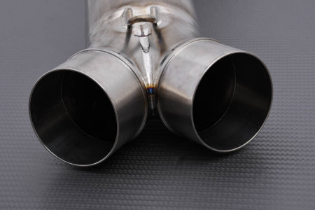 Tubo intermediario / Mid Pipe TITANO linea completa AKRAPOVIC L-K10R3TL KAWASAKI ZX10R 2006 - 2007