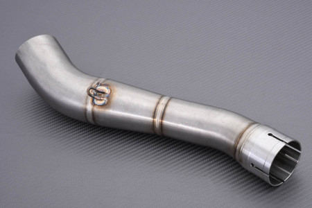 Mid pipe / Tube intérmediaire AKRAPOVIC L-S10SO3R pour échappement droit SUZUKI GSXR 1000 2007 - 2008