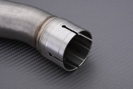 Mid pipe / Tube intérmediaire AKRAPOVIC L-S10SO3R pour échappement droit SUZUKI GSXR 1000 2007 - 2008