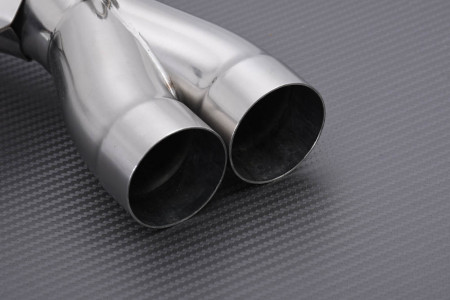 Mid Pipe / Tubo intermediario en INOX de línea completa AKRAPOVIC L-S65S2 SUZUKI SV / SVS 650 2003 - 2015