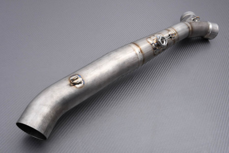 Tube intermédiaire / Mid Pipe TITANE de ligne complète AKRAPOVIC L-S6E5TL SUZUKI GSXR 600 / 750 2004 - 2005