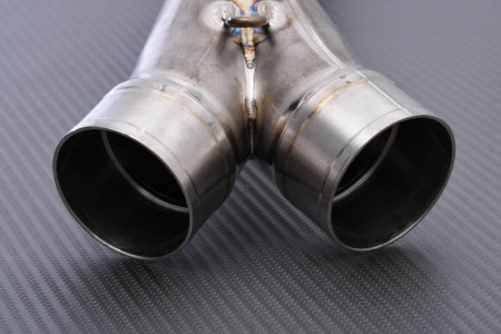 Tube intermédiaire / Mid Pipe TITANE de ligne complète AKRAPOVIC L-S6E5TL SUZUKI GSXR 600 / 750 2004 - 2005