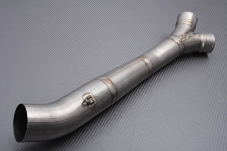 Tube intermédiaire / Mid Pipe TITANE de ligne complète AKRAPOVIC L-S10R3TL SUZUKI GSXR 1000 2003 - 2004