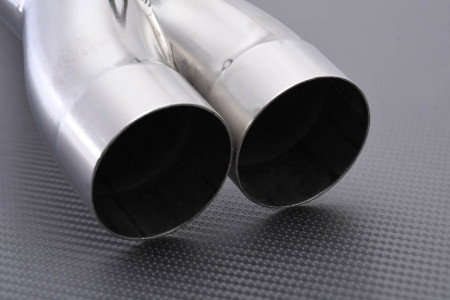 Tube intermédiaire / Mid Pipe INOX de ligne complète AKRAPOVIC L-K6R3 KAWASAKI ZX6R 636 / ZX6RR 2003 - 2004