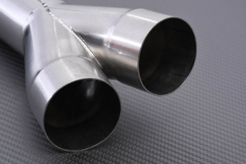 Tube intermédiaire / Mid Pipe INOX de ligne complète AKRAPOVIC L-Y10R4 YAMAHA FAZER 1000 2001 - 2005