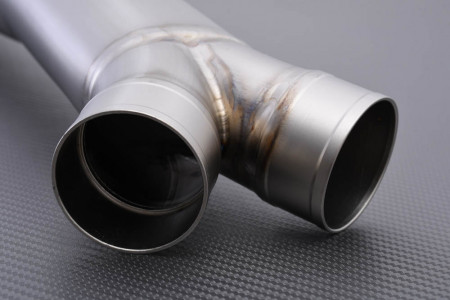 Tube intermédiaire / Mid Pipe TITANE de ligne complète AKRAPOVIC L-S13R1T SUZUKI HAYABUSA GSXR 1340 2008 - 2017