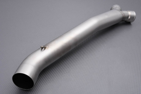 Tube intermédiaire / Mid Pipe TITANE de ligne complète AKRAPOVIC L-S13R1T SUZUKI HAYABUSA GSXR 1340 2008 - 2017
