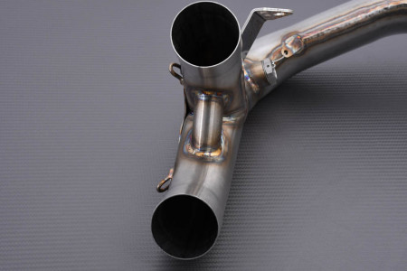 Tube intermédiaire / Mid Pipe INOX de ligne complète AKRAPOVIC L-H6E2L HONDA CBR 600 RR 2003 - 2004