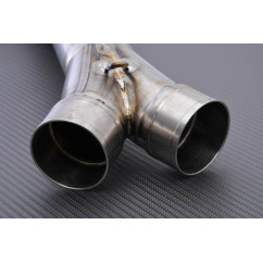 Tube intermédiaire / Mid Pipe de ligne complète AKRAPOVIC SUZUKI GSXR 600 / 750 2004 - 2005
