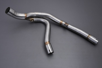 Tube intermédiaire / Y Pipe pour échappement APRILIA SHIVER 750 / GT 2007 - 2016