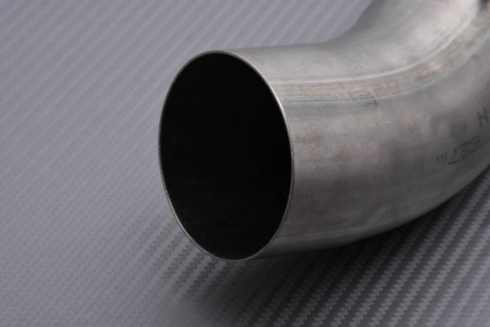 Tube intermédiaire / Mid Pipe TITANE de ligne complète AKRAPOVIC L-K10R5T KAWASAKI ZX10R 2008 - 2010