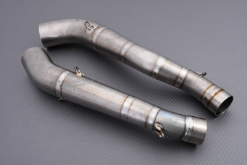 Mid Pipe / Tubo intermediario en TITANIO de línea completa AKRAPOVIC L-S10R8TL SUZUKI GSXR 1000 2009 - 2011