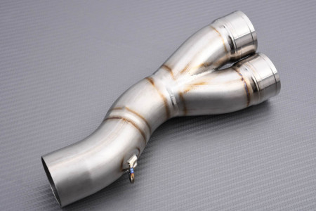 Tube intermédiaire / Mid Pipe TITANE de ligne complète AKRAPOVIC C-S6RT6 SUZUKI GSXR 600 / 750 2006 - 2010
