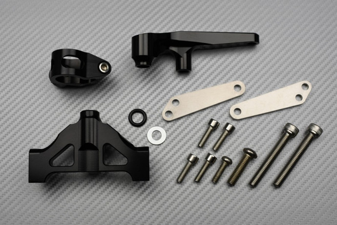 Kit de fijación amortiguador de dirección KAWASAKI ZZR 1400 / Performance 2006 - 2020 Kit de fijación amortiguador de dirección KAWASAKI ZZR 1400 / Performance 2006 - 2020