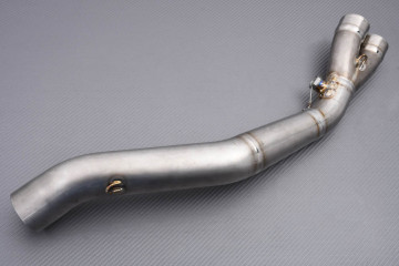Tube intermédiaire / Mid Pipe INOX de ligne complète AKRAPOVIC L-S7R6T SUZUKI GSXR 600 / 750 2006 - 2010
