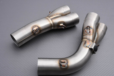 Tube intermédiaire / Mid Pipe INOX de ligne complète AKRAPOVIC L-H10R4L HONDA CBR 1000 RR 2004 - 2007
