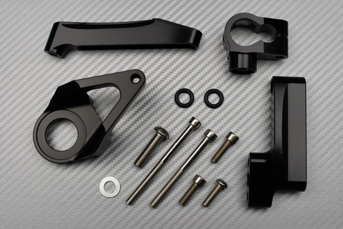 Kit de fijación amortiguador de dirección SUZUKI GSXR 1300 / 1340 HAYABUSA 1999 - 2018 Kit de fijación amortiguador de dirección SUZUKI GSXR 1300 / 1340 HAYABUSA 1999 - 2018