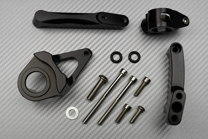 Kit de fijación amortiguador de dirección SUZUKI GSXR 1300 / 1340 HAYABUSA 1999 - 2018 Kit de fijación amortiguador de dirección SUZUKI GSXR 1300 / 1340 HAYABUSA 1999 - 2018