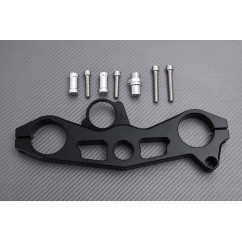 Obere Gabelbrücke Racing aus Aluminium maßgeschneidert KAWASAKI ZX6R 2009 - 2012
