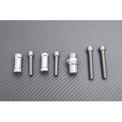 Obere Gabelbrücke Racing aus Aluminium maßgeschneidert KAWASAKI ZX6R 2009 - 2012