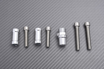 Tija de horquilla superior Racing de aluminio tallado en masa KAWASAKI ZX6R 2009 - 2012 Tija de horquilla superior Racing de aluminio tallado en masa KAWASAKI ZX6R 2009 - 2012
