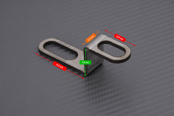 Pattes de fixation universelles - Design 2 Pattes de fixation universelles - Design 2
