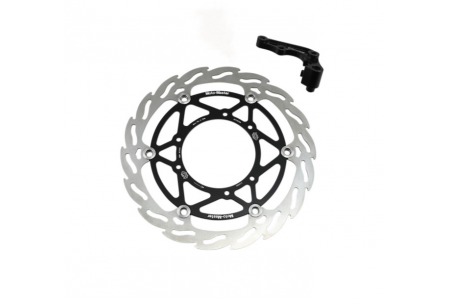 Disco de freno delantero Flame 260mm flotante con adaptador de pinza de freno MOTO MASTER HONDA