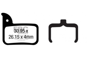 Plaquettes de frein vélo EBC AVID/SRAM REF : CFA667