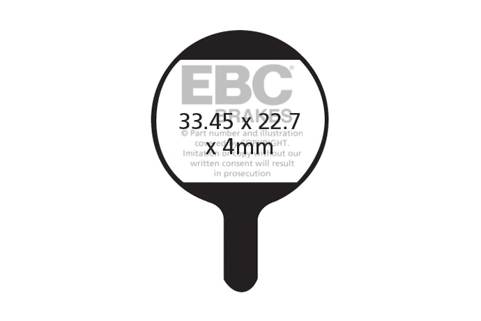EBC Bicycle brake pads MAGURA LOUISE / CLARA / PROMAX DSK