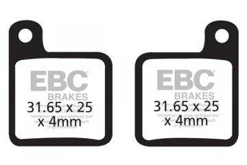 Plaquettes de frein vélo EBC GIANT / MPH 2 / MPH 3