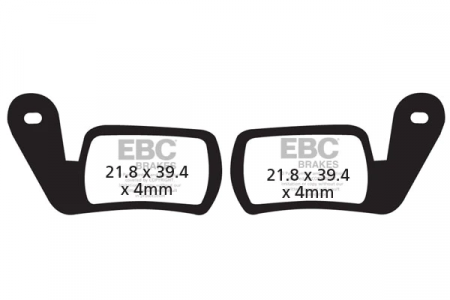 Plaquettes de frein vélo EBC CLARKS SKELETAL / EXO