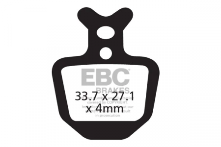 Plaquettes de frein vélo EBC FORMULA Oro