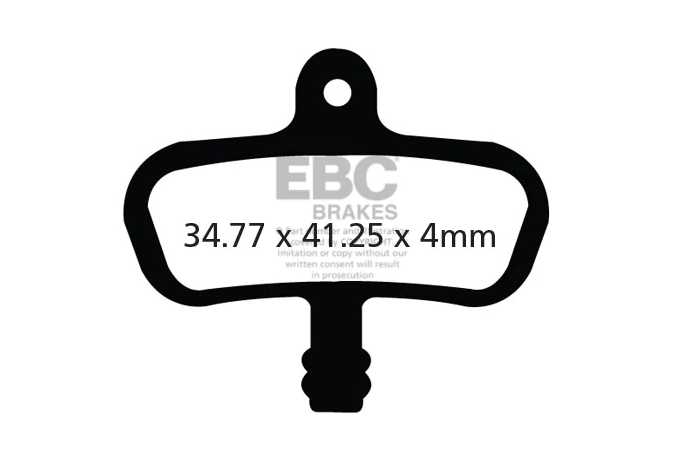 Plaquettes de frein vélo EBC AVID/SRAM CODE