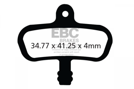 Plaquettes de frein vélo EBC AVID/SRAM CODE