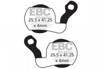 Plaquettes de frein vélo EBC BRAKE FORCE / MAGURA