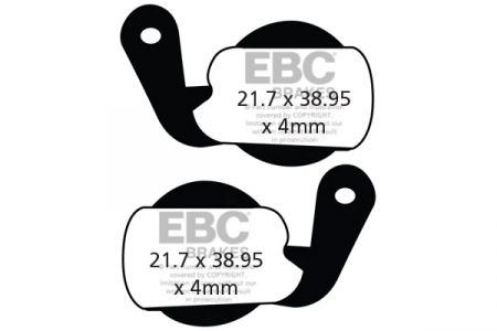 Plaquettes de frein vélo EBC MAGURA MARTA