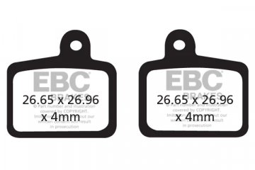 Plaquettes de frein vélo EBC HAYES DYNO / STROKER RYDE / RADAR