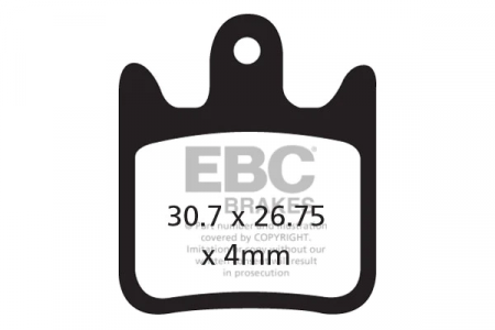 Plaquettes de frein vélo EBC HOPE TECH / RACE / MONO / XCR