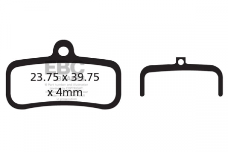 Plaquettes de frein vélo EBC CLARKS / SHIMANO / TEKTRO / TRP
