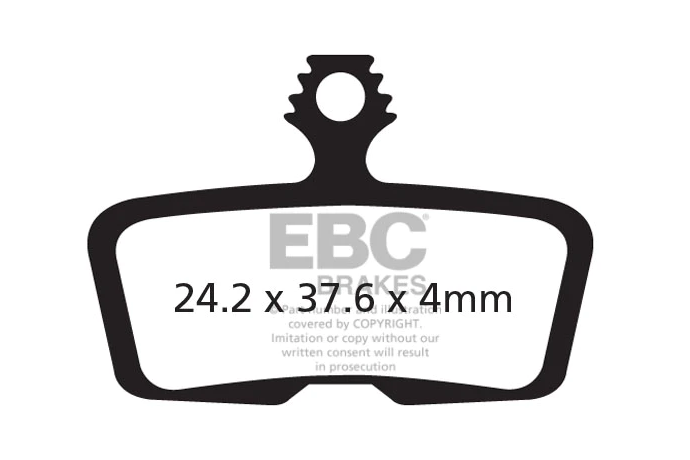 Plaquettes de frein vélo EBC AVID/SRAM CODE / GUIDE