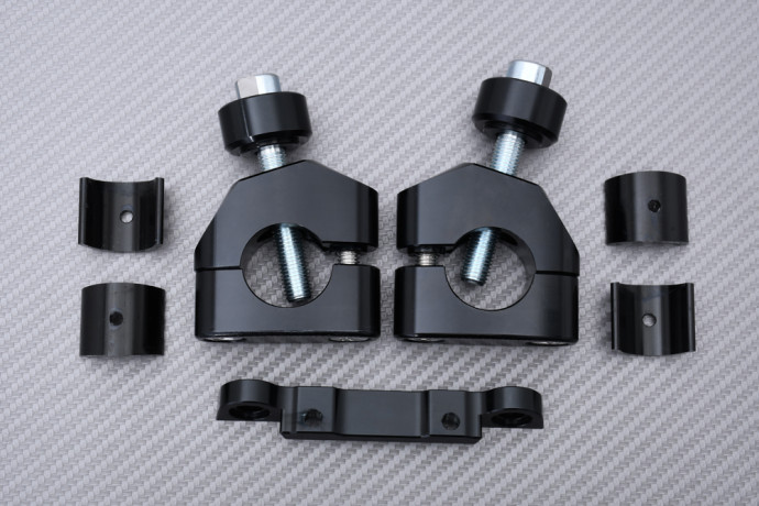Specific handlebar risers YAMAHA MT07 2014 - 2020 Specific handlebar risers YAMAHA MT07 2014 - 2020