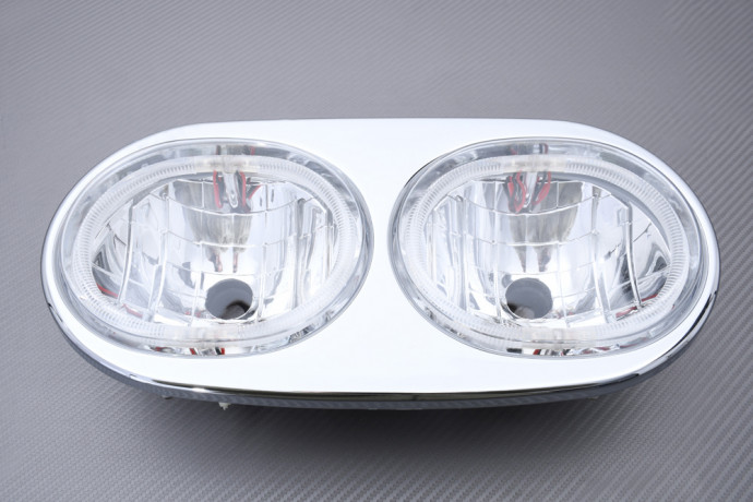 Faro / Fanale anteriore HARLEY DAVIDSON FLTR / FLTRX / FLTRU ROAD GLIDE 1998 - 2013 Faro / Fanale anteriore HARLEY DAVIDSON FLTR / FLTRX / FLTRU ROAD GLIDE 1998 - 2013