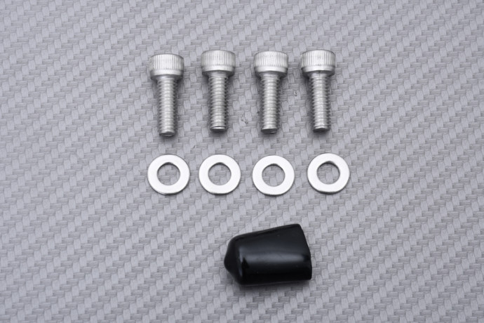Smog block off plates TRIUMPH DAYTONA 675 / STREET TRIPLE 765 / R / RS / TRIDENT 660 2007 - 2024